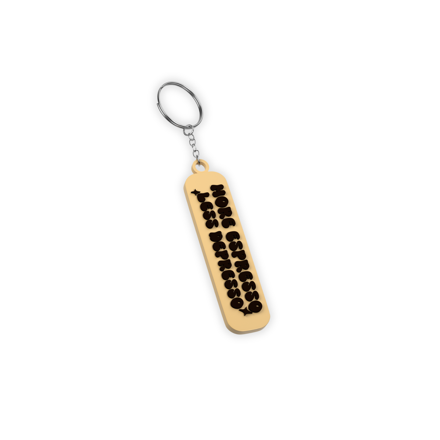 More Espresso Keychain