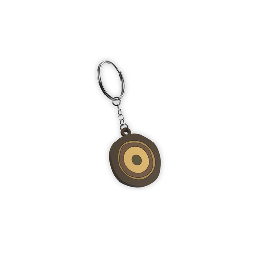 Eye Brown Keychain