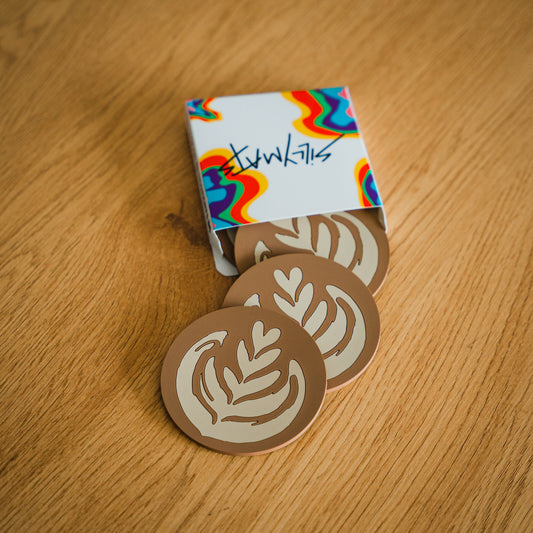 Art Coaster Coffee Set