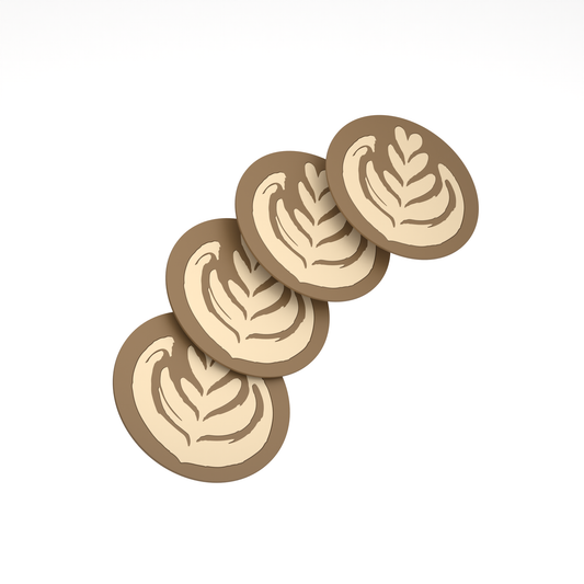Art Coaster Coffee Set