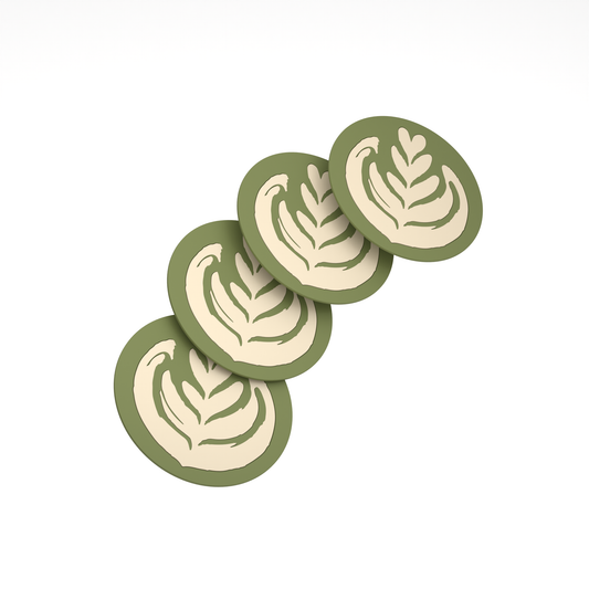 Art Coaster Matcha Set
