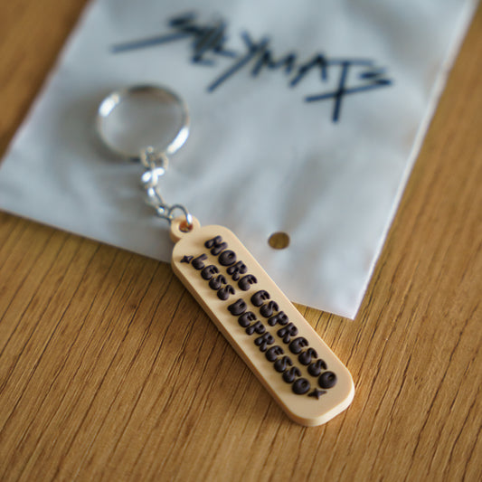 More Espresso Keychain